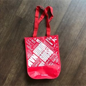 LULULEMON Red Reusable Bag *free w/ bundle 45+